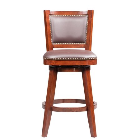 BORAAM Boraam 51929 29 in. Broadmoor Extra Tall Barstool; Cherry 51929